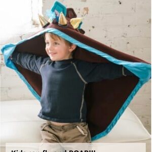 Snugaboo Wearable Hooded Blanket For Kids, Playtime 30", Animal Hooded Blanket